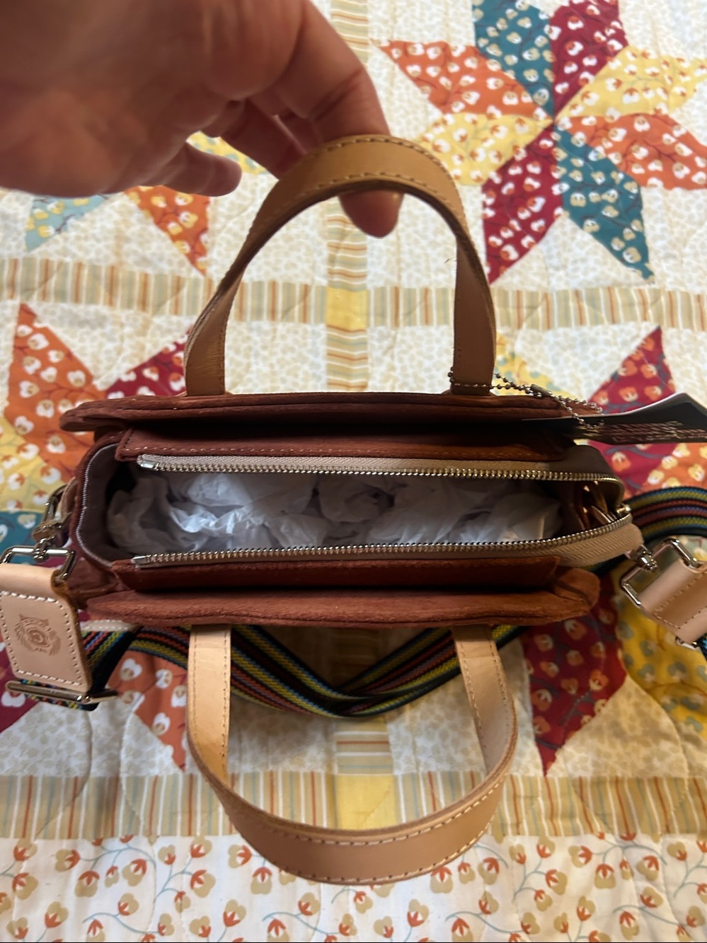 Consuela Sienna Lady Bird Satchel - Picture 9 of 12